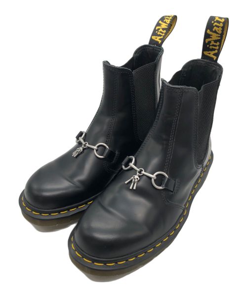 Dr.Martens（ドクターマーチン）Dr.Martens (ドクターマーチン) Needles (ニードルズ) サイドゴアブーツ ブラック サイズ:7の古着・服飾アイテム