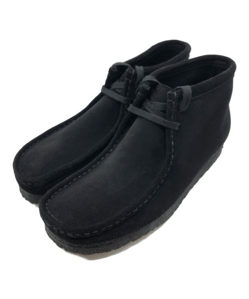 CLARKS（クラークス）CLARKS (クラークス) ワラビーブーツ ブラック サイズ:UK 8 1/2の古着・服飾アイテム