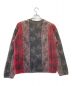 stussy (ステューシー) MIXED PRINT ALPACA SWEATER レッド サイズ:S：20000円