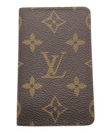 LOUIS VUITTON（ルイ ヴィトン）の古着「ポシェットカルトヴィジットカードケース」｜ブラウン