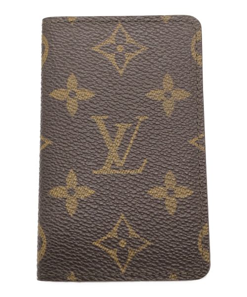 LOUIS VUITTON（ルイ ヴィトン）LOUIS VUITTON (ルイ ヴィトン) ポシェットカルトヴィジットカードケース ブラウンの古着・服飾アイテム