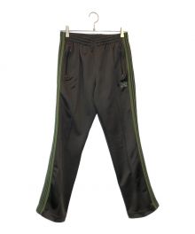 Needles（ニードルズ）の古着「NARROW TRACK PANT」｜ブラウン×グリーン