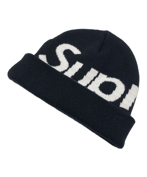 SUPREME（シュプリーム）Supreme (シュプリーム) BIG LOGO BEANIE ブラック サイズ:下記参照の古着・服飾アイテム