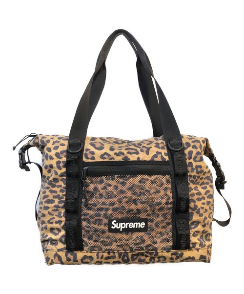 SUPREME（シュプリーム）Supreme (シュプリーム) LEOPARD Zip Tote Bag ベージュの古着・服飾アイテム