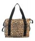 Supreme (シュプリーム) LEOPARD Zip Tote Bag ベージュ：13000円