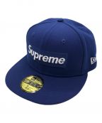 SUPREME×New Eraシュプリーム×ニューエラ）の古着「MLB Teams Box Logo CAP」｜ブルー