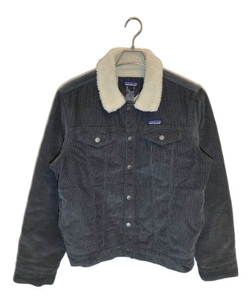 Patagonia（パタゴニア）Patagonia (パタゴニア) Pile Lined Trucker Jacket グレー サイズ:Ｓの古着・服飾アイテム