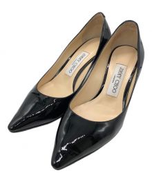 JIMMY CHOO（ジミーチュウ）の古着「Romy 60ヒールパンプス」｜ブラック