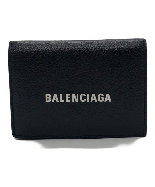 BALENCIAGA（バレンシアガ）BALENCIAGA (バレンシアガ) コンパクトウォレット ブラックの古着・服飾アイテム