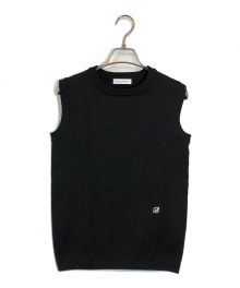 MADISONBLUE（マディソンブルー）の古着「SLEEVELESS KNIT TEE」｜ブラック