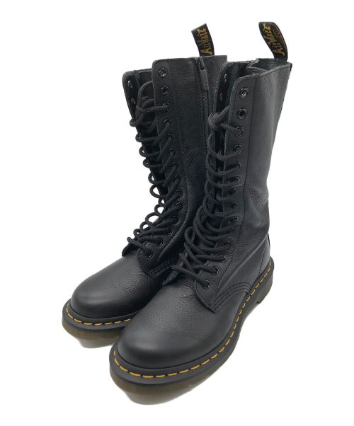 Dr.Martens（ドクターマーチン）Dr.Martens (ドクターマーチン) 14ホールブーツ ブラック サイズ:UK4の古着・服飾アイテム