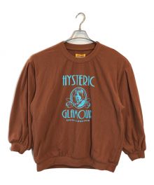 Hysteric Glamour（ヒステリックグラマー）の古着「CHERRY プルオーバーシャツ」｜ブラウン