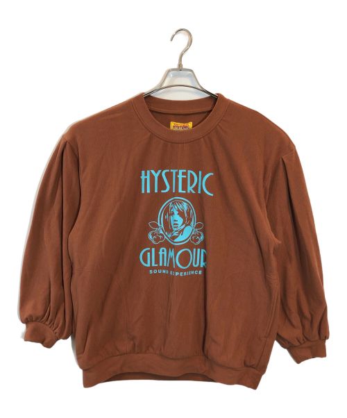 Hysteric Glamour（ヒステリックグラマー）Hysteric Glamour (ヒステリックグラマー) CHERRY プルオーバーシャツ ブラウン サイズ:SIZE FREEの古着・服飾アイテム