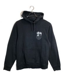 stussy（ステューシー）の古着「8ボールパーカー」｜ブラック