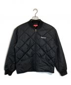 SUPREMEシュプリーム）の古着「Quit Your Job Quilted Work Jacket」｜ブラック