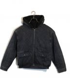 SUPREMEシュプリーム）の古着「Quilted Denim Pilot Jacket」｜ブラック