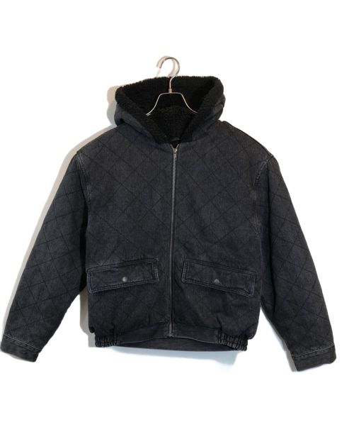 SUPREME（シュプリーム）SUPREME (シュプリーム) Quilted Denim Pilot Jacket ブラック サイズ:Mの古着・服飾アイテム