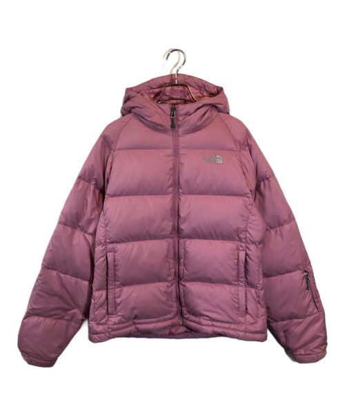 THE NORTH FACE（ザ ノース フェイス）THE NORTH FACE (ザ ノース フェイス) HOODED NUPTSE JACKET ピンク サイズ:SIZE Mの古着・服飾アイテム