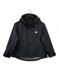 BURBERRY (バーバリー) Logo Applique Technical Twill Hooded Jacket ブラック サイズ:SIZE XL