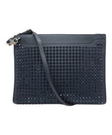 Christian Louboutin（クリスチャン・ルブタン）の古着「SKYPOUCH 2Wayクラッチバッグ」｜ネイビー