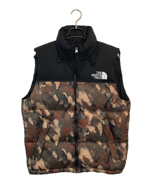 THE NORTH FACE（ザ ノース フェイス）THE NORTH FACE (ザ ノース フェイス) ノベルティーヌプシベスト ブラウン サイズ:SIZE Mの古着・服飾アイテム