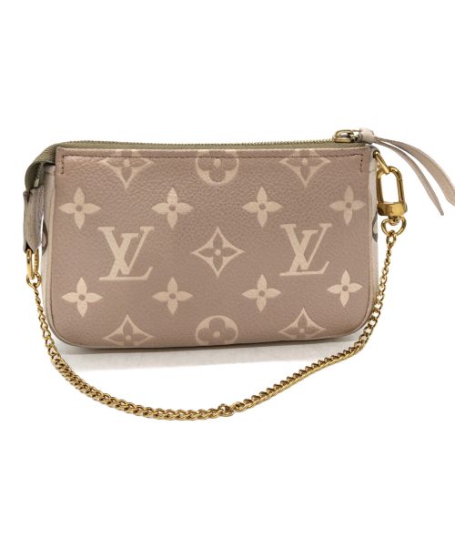 LOUIS VUITTON（ルイ ヴィトン）LOUIS VUITTON (ルイ ヴィトン) ミニ・ポシェット・アクセソワール ベージュの古着・服飾アイテム