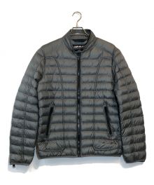 DIESEL（ディーゼル）の古着「中綿ライダースジャケット」｜グレー