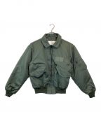 HOUSTONヒューストン）の古着「NOMEX CWU-45P FLIGHT JACKET」｜カーキ