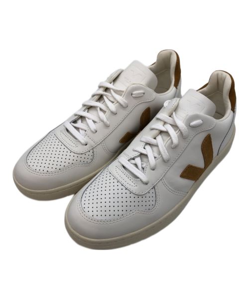 VEJA（ヴェジャ）VEJA (ヴェジャ) V-10/レザーローカットスニーカー ホワイト サイズ:28の古着・服飾アイテム