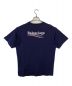 BALENCIAGA (バレンシアガ) キャンペーンロゴTシャツ ネイビー サイズ:SIZE M：17000円