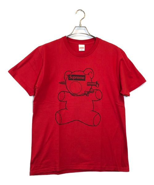 SUPREME（シュプリーム）SUPREME (シュプリーム) UNDERCOVER (アンダーカバー) Bear Tee レッド サイズ:SIZE Lの古着・服飾アイテム