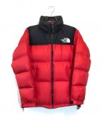 THE NORTH FACEザ ノース フェイス）の古着「ヌプシダウンジャケット」｜レッド