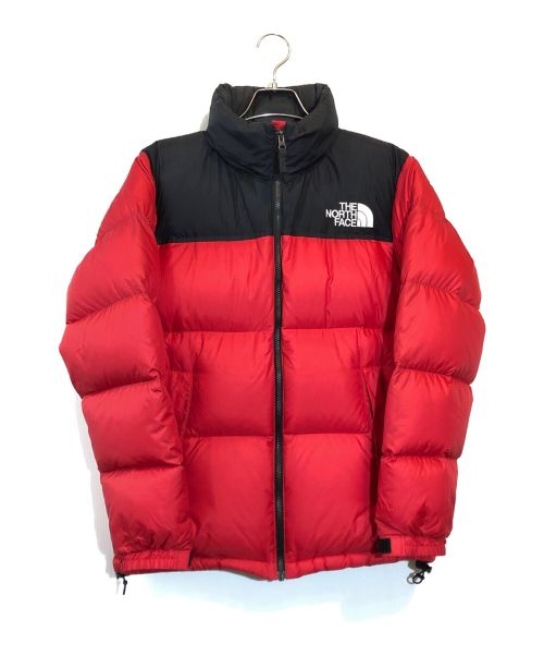 THE NORTH FACE（ザ ノース フェイス）THE NORTH FACE (ザ ノース フェイス) ヌプシダウンジャケット レッド サイズ:Mの古着・服飾アイテム