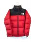 THE NORTH FACE（ザ ノース フェイス）の古着「ヌプシダウンジャケット」｜レッド