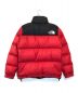 THE NORTH FACE (ザ ノース フェイス) ヌプシダウンジャケット レッド サイズ:M：13000円