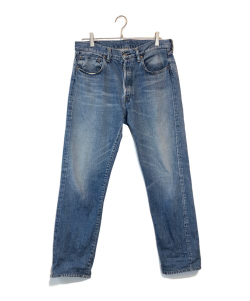 cee jeanss（シィ―ジーンズ）cee jeanss (シィ―ジーンズ) 赤耳デニムパンツ インディゴ サイズ:SIZE 34 ウエスト42cm 股下76cmの古着・服飾アイテム