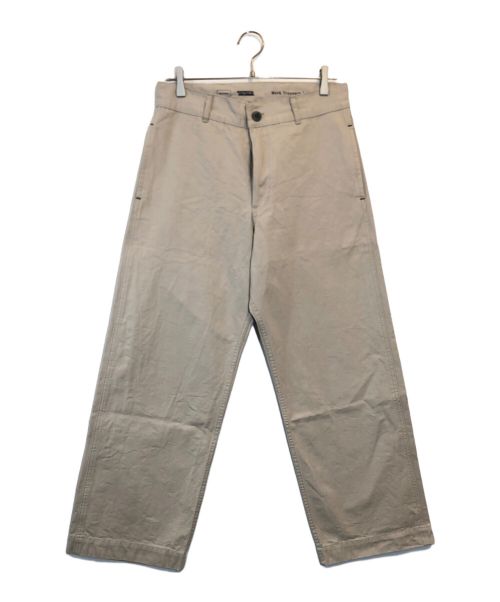 DESCENDANT（ディセンダント）DESCENDANT (ディセンダント) WORK TROUSERS raregem ベージュ サイズ:SIZE 2の古着・服飾アイテム