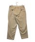 DESCENDANT (ディセンダント) DC-6 COTTON TWILL TROUSERS OG (KhaKee) ベージュ サイズ:SIZE 2：10000円