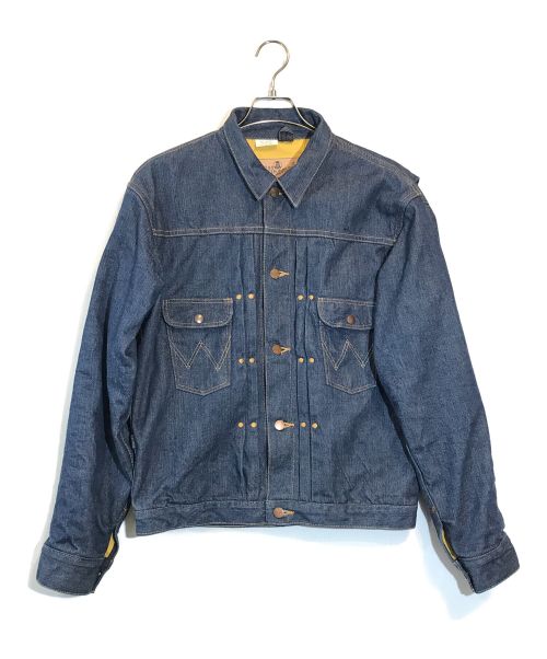 Wrangler（ラングラー）Wrangler (ラングラー) ゴールデンライナーデニムジャケット インディゴ サイズ:40の古着・服飾アイテム