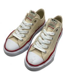 MIHARA YASUHIRO（ミハラヤスヒロ）の古着「"PETERSON" OG Sole Canvas Low-top Sneaker」｜ベージュ