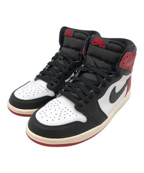 NIKE（ナイキ）NIKE (ナイキ) Air Jordan 1 Retro High OG “Black Toe Reimagined” ブラック×レッド サイズ:SIZE 26cmの古着・服飾アイテム