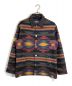 PENDLETON（ペンドルトン）の古着「ネイティブ柄ジャケット」｜ネイビー