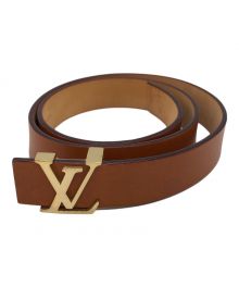 LOUIS VUITTON（ルイ ヴィトン）の古着「サンチュールイニシャル」｜ブラウン