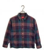 SUPREMEシュプリーム）の古着「21AW Plaid Flannel Shirt」｜パープル