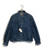 AURALEEオーラリー）の古着「Selvedge Faded Light DenimBlouson」｜ブルー