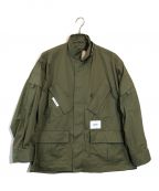 WTAPSダブルタップス）の古着「22SS CONCEAL JACKET COPO. WEATHER」｜カーキ