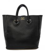 YOUNG & OLSEN The DRYGOODS STOREヤングアンドオルセン ザ ドライグッズストア）の古着「MBOSSED LEATHER TOTE M」｜ブラック