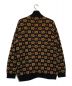 GUCCI (グッチ) 20AW GGスタージップアップニット ブラック サイズ:S：50000円