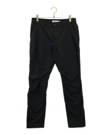 nonnative（ノンネイティブ）の古着「ALPINIST EASY PANTS POLY TWILL Pliantex」｜ブラック