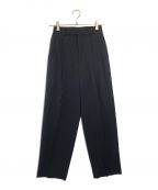 AURALEEオーラリー）の古着「LIGHT WOOL MAX GABARDINE SLACKS」｜ネイビー